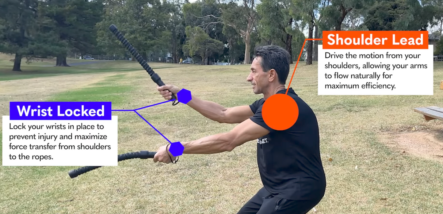 Cordless Battle Ropes