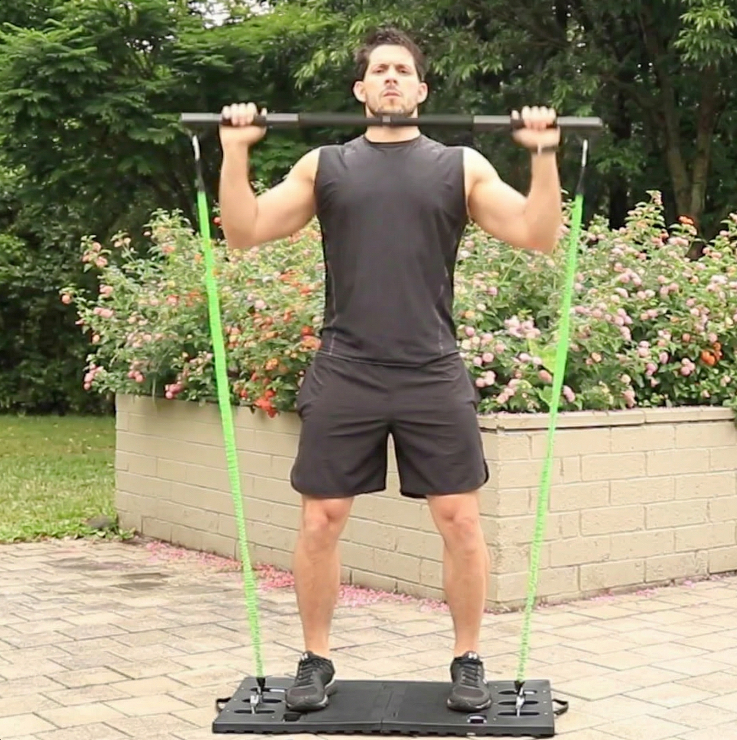 Multifunctional Resistance Band Set with Pull Up Bar & Handles