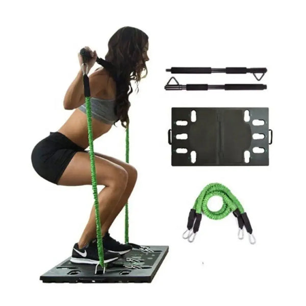 Multifunctional Resistance Band Set with Pull Up Bar & Handles